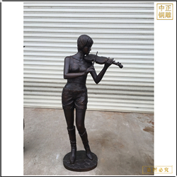 西方人物雕塑銅雕設計制作