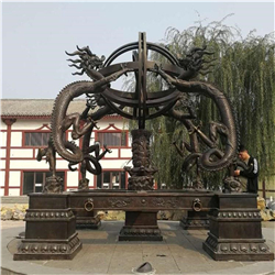 渾天儀銅雕像